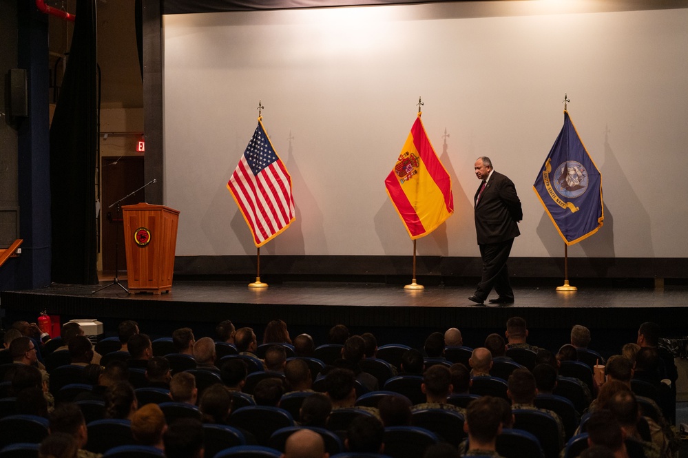 Secretary of the Navy Carlos Del Toro visits NAVSTA Rota