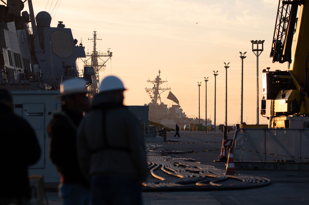 USS Bulkeley (DDG 84) Returns to homeport Rota, Spain