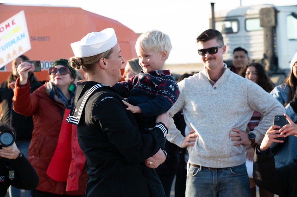 USS Bulkeley (DDG 84) Returns to homeport Rota, Spain