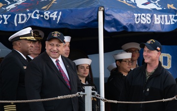 USS Bulkeley (DDG 84) Returns to homeport Rota, Spain