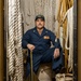 USS Abraham Lincoln’s division leading petty officer of deck department poses for an environmental portrait