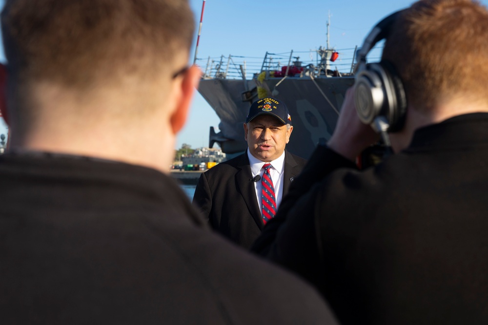 USS Bulkeley arrives in Rota, Spain from deplyoment.