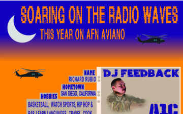 Meet your AFN Aviano DJ’s