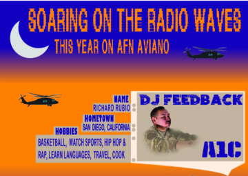 Meet your AFN Aviano DJ’s