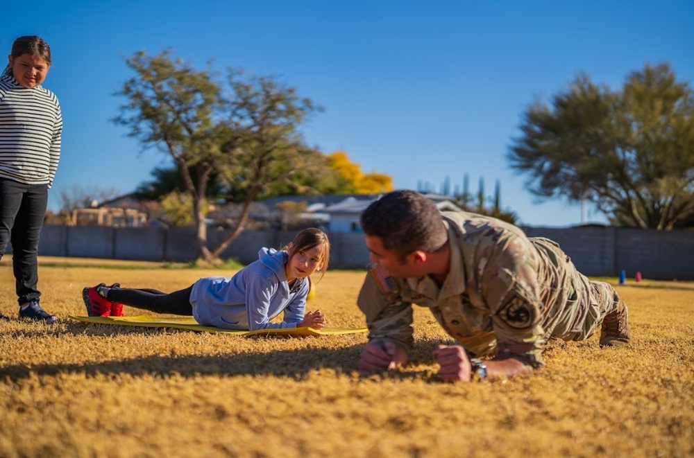 Fort Huachuca Soldiers inspire and educate at Bella Vista Elementary’s 3rd Annual Partnership in Education event