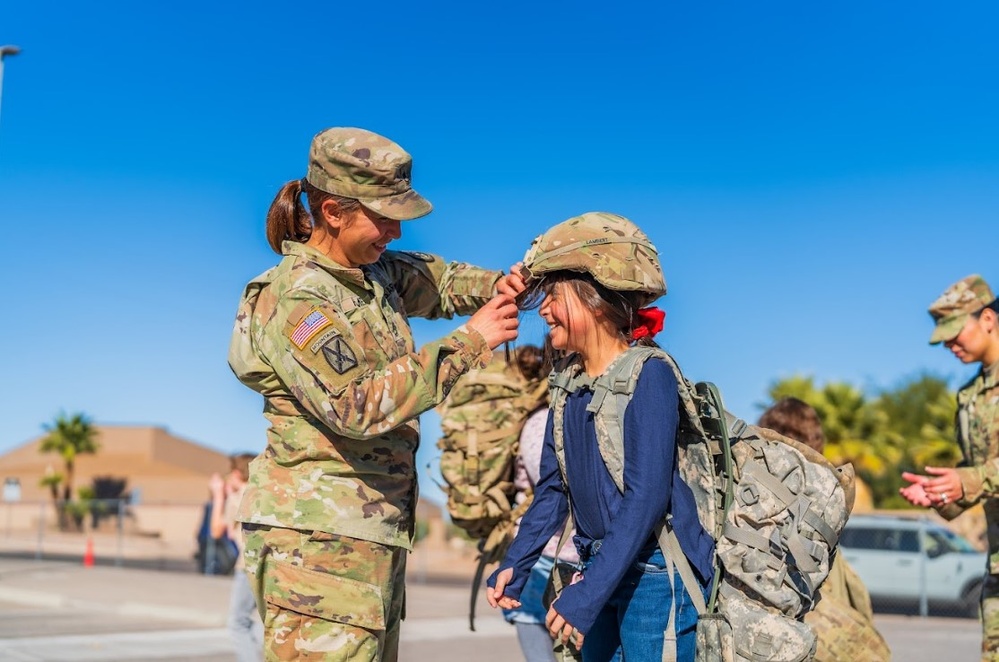 Fort Huachuca Soldiers inspire and educate at Bella Vista Elementary’s 3rd Annual Partnership in Education event