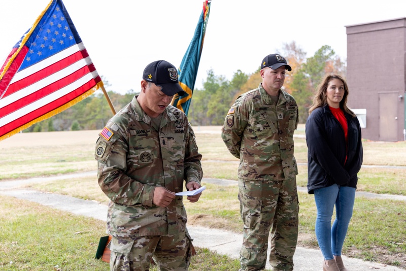 SSG to SFC Ceremony Fort Moore