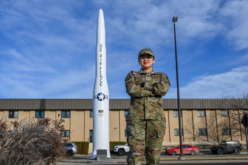 Humans of Malmstrom: A1C Xochitl Virgen