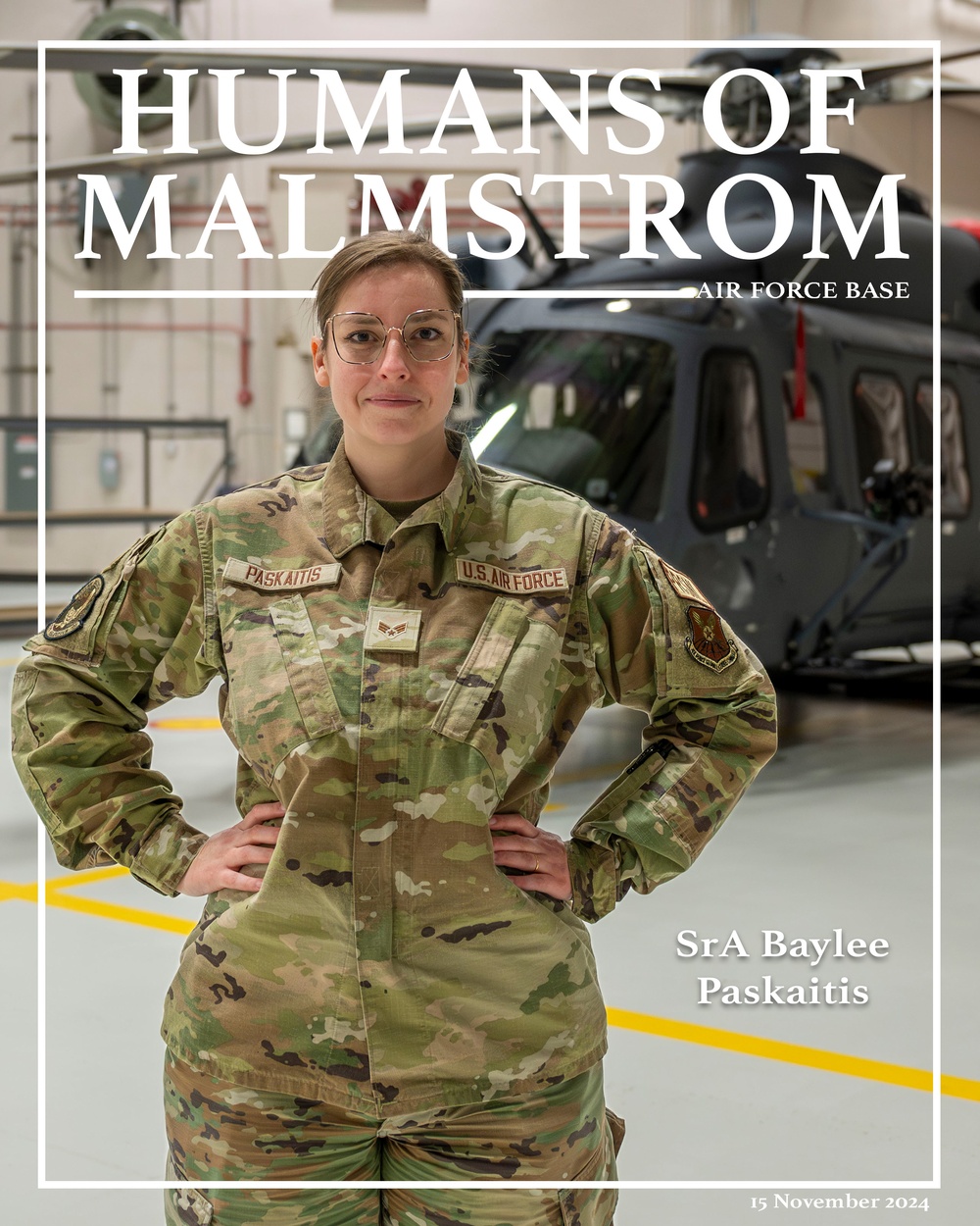 Humans of Malmstrom: SrA Baylee Paskaitis