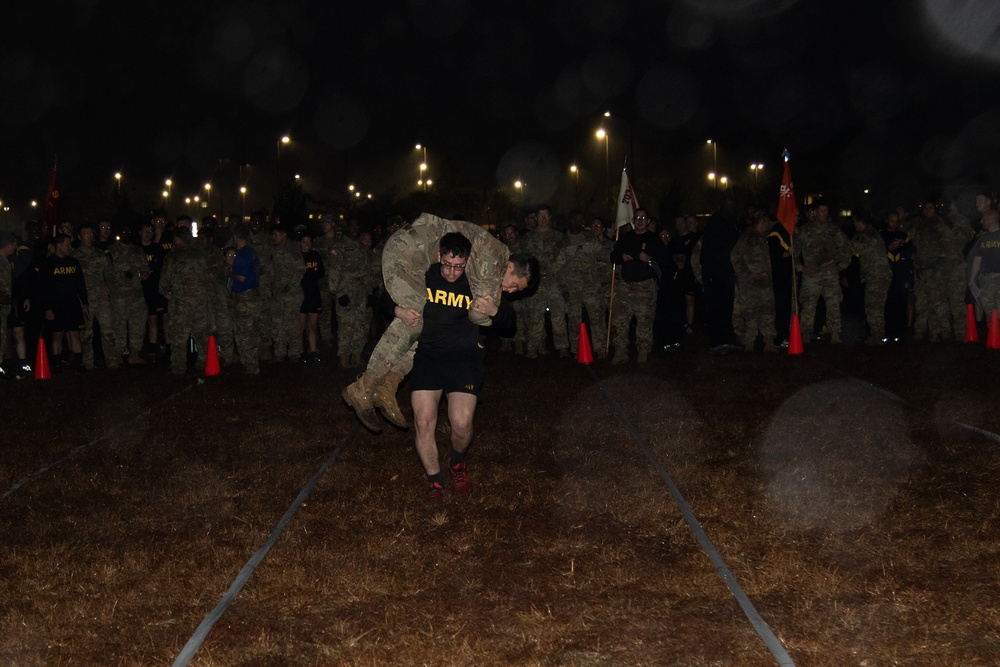 Spartan Brigade Fitness Competition.