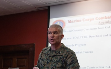 Marine Corps Combat Service Support Schools hosts civilian town hall