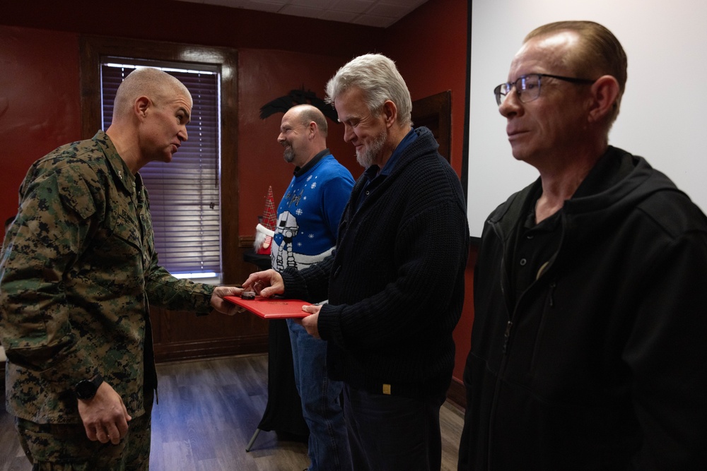 Marine Corps Combat Service Support Schools hosts civilian town hall