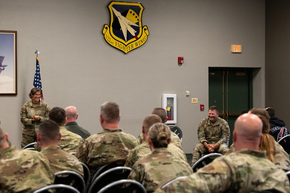 Snider retires from 122nd Fighter Wing Maintenance Group