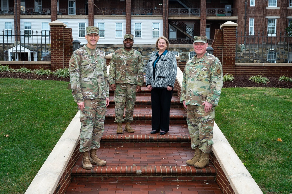 JBAB command team gather for photo