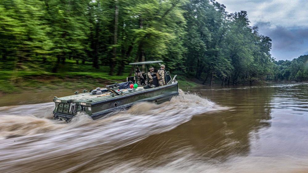 50th Multi-Role Bridge Company river live fire gunnery training