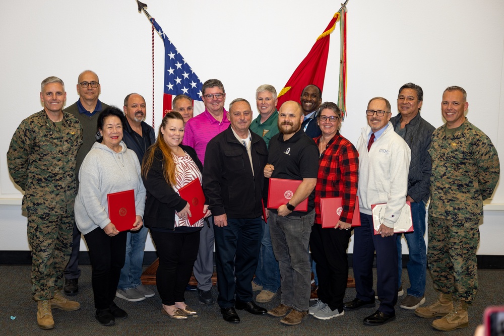 MCAS Miramar awards employees with the Federal Length of Service Award