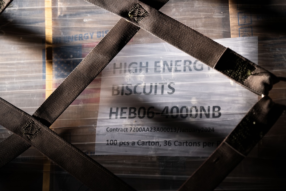 C-130J Super Hercules transports cargo in the USCENTCOM AOR