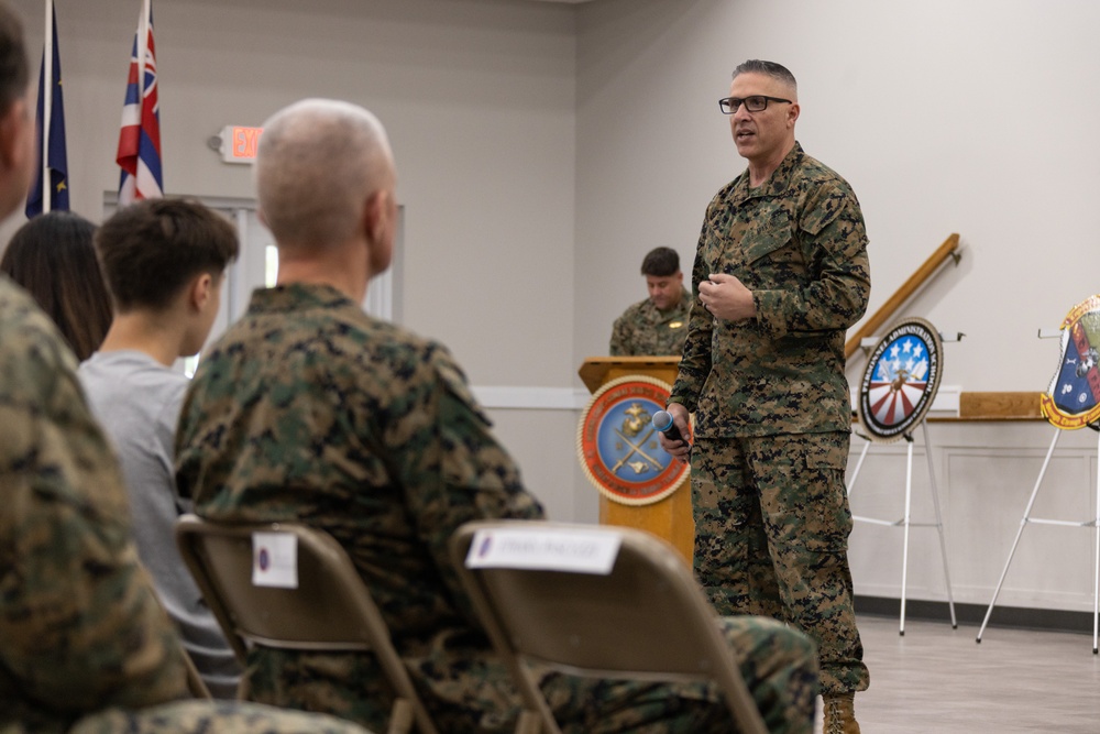 Marine Corps Combat Service Support Schools Relief and Appointment Ceremony