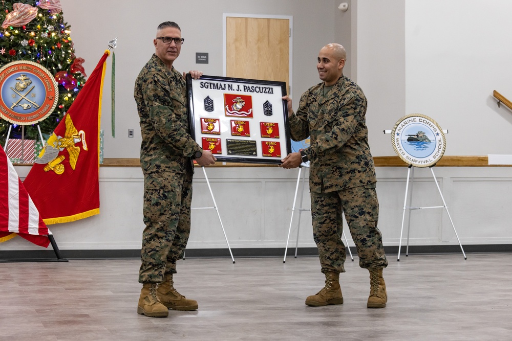 Marine Corps Combat Service Support Schools Relief and Appointment Ceremony