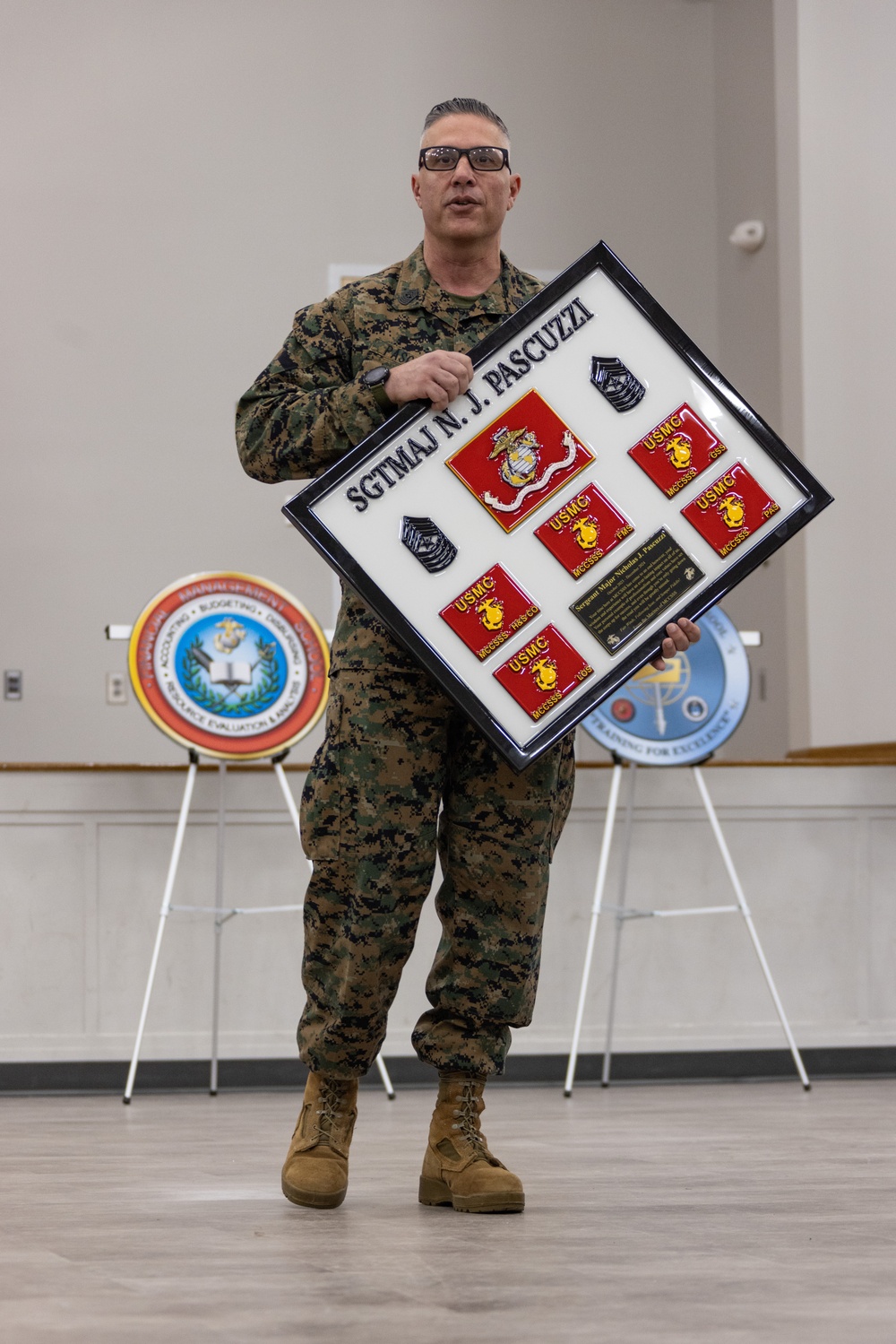 Marine Corps Combat Service Support Schools Relief and Appointment Ceremony