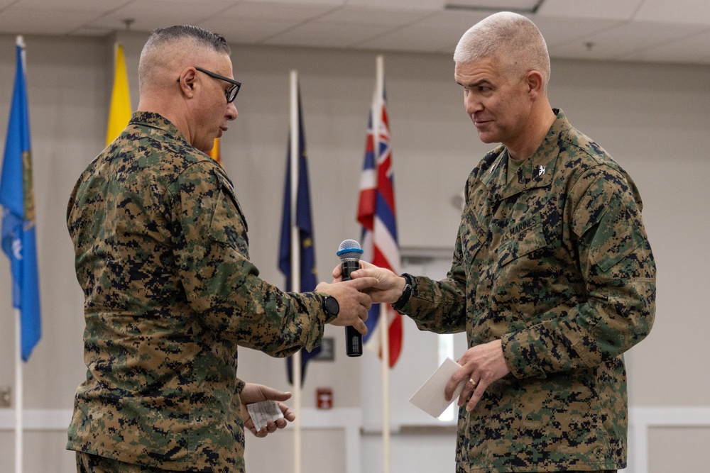 Marine Corps Combat Service Support Schools Relief and Appointment Ceremony