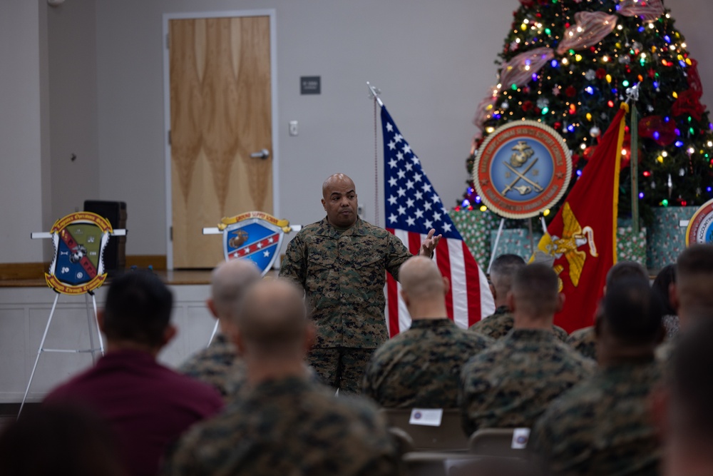 Marine Corps Combat Service Support Schools Relief and Appointment Ceremony