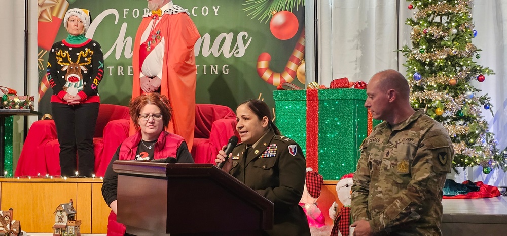 2024 Fort McCoy Christmas Tree Lighting Ceremony kicks off holiday season at installation