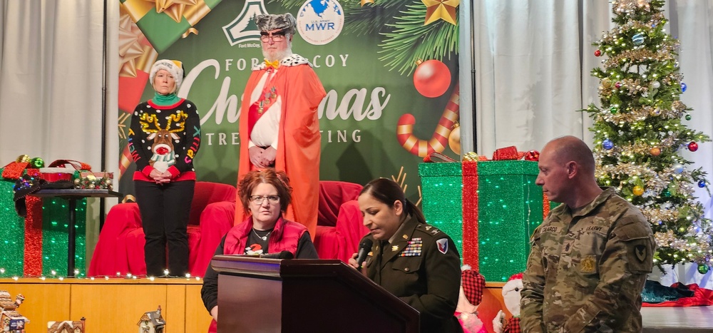 2024 Fort McCoy Christmas Tree Lighting Ceremony kicks off holiday season at installation