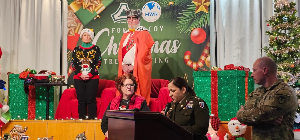 2024 Fort McCoy Christmas Tree Lighting Ceremony kicks off holiday season at installation