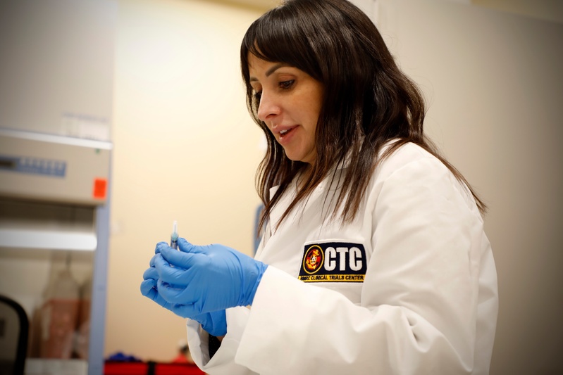 NMRC Researchers Conduct First in Human Clinical Trials for Staph A Treatment
