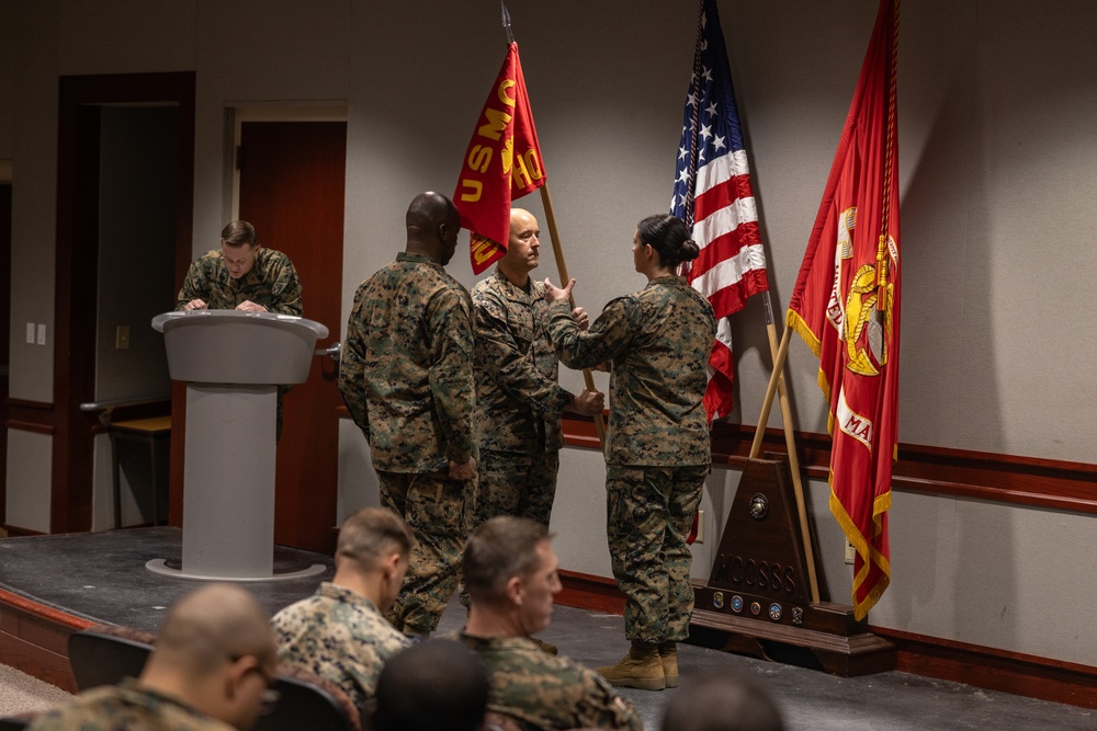 Logistics Operations School Headquarters Company Change of Command Ceremony