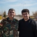Coalition Advisors Discuss Logistical Matters with Peshmerga