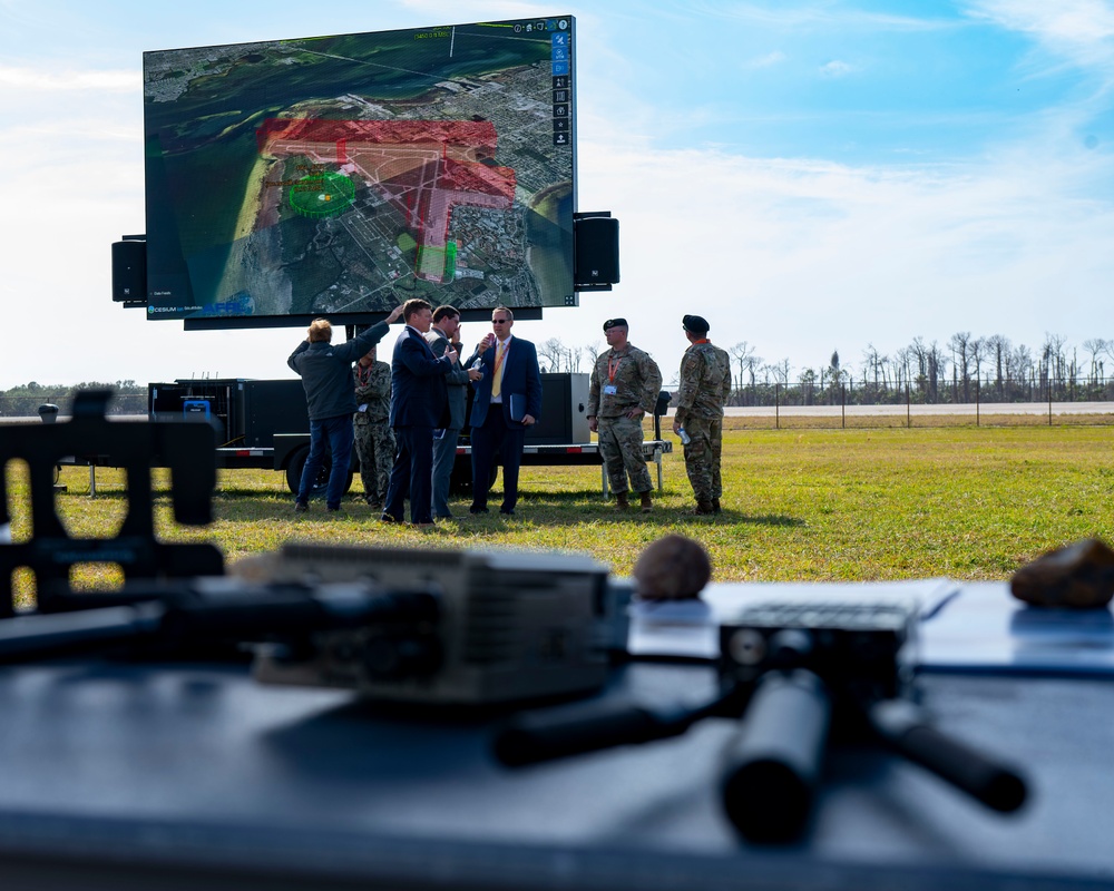 SUAS demonstration at MacDill AFB, integrated into daily missions, Security Forces, Drones, Service members