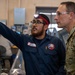 Laughlin leadership visits T-38 maintenance during Airman's Time