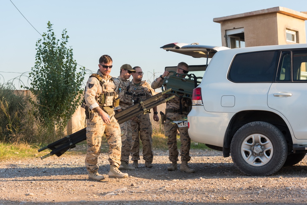 Coalition Forces Conduct Medical Evacuation Battle Drills