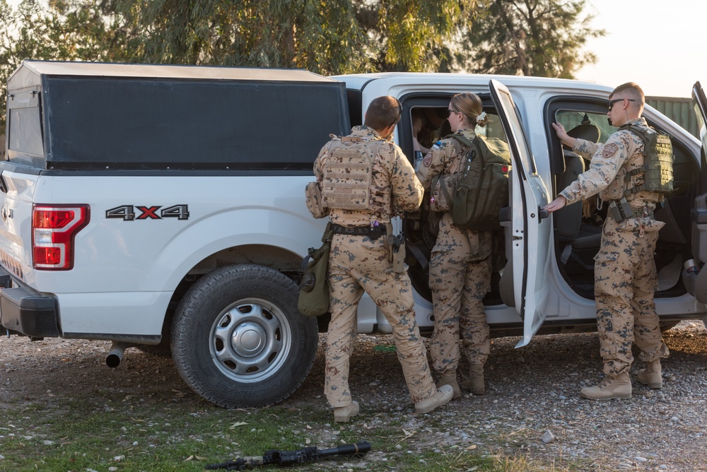 Coalition Forces Conduct Medical Evacuation Battle Drills