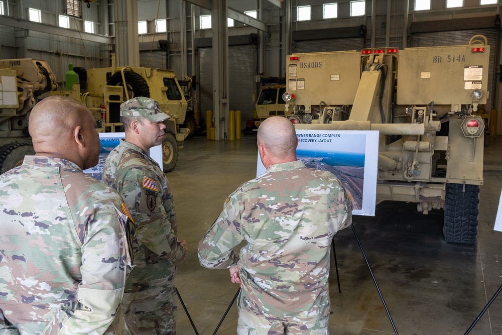 U.S. Army TRADOC CSM Raymond S. Harris Tour of the Ordnance Corps and School