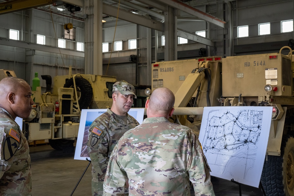 U.S. Army TRADOC CSM Raymond S. Harris Tour of the Ordnance Corps and School