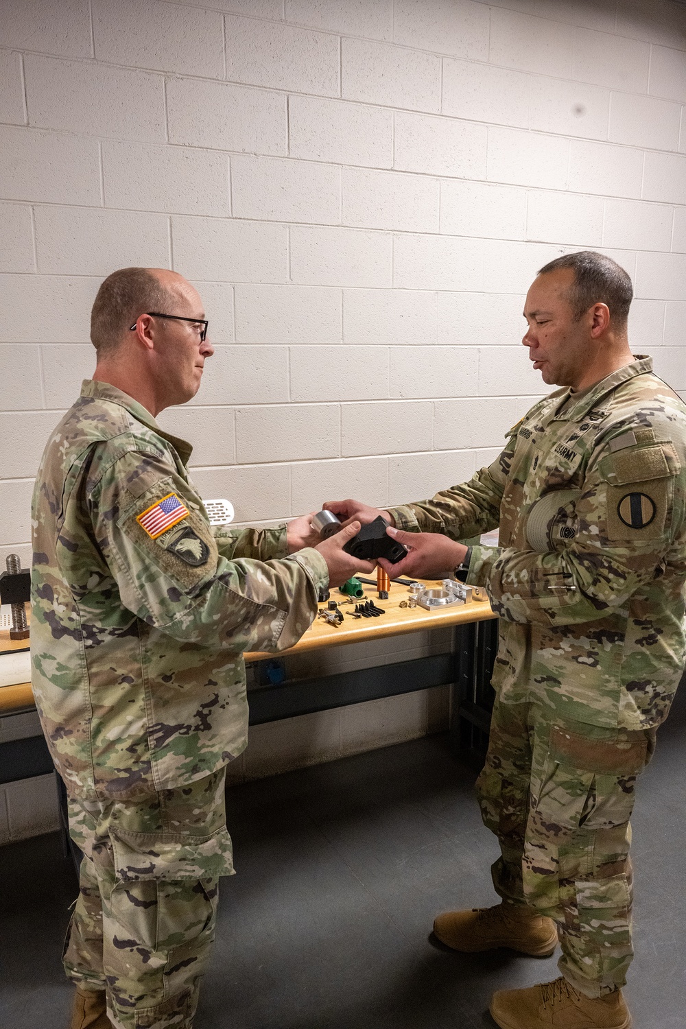 U.S. Army TRADOC CSM Raymond S. Harris Tour of the Ordnance Corps and School