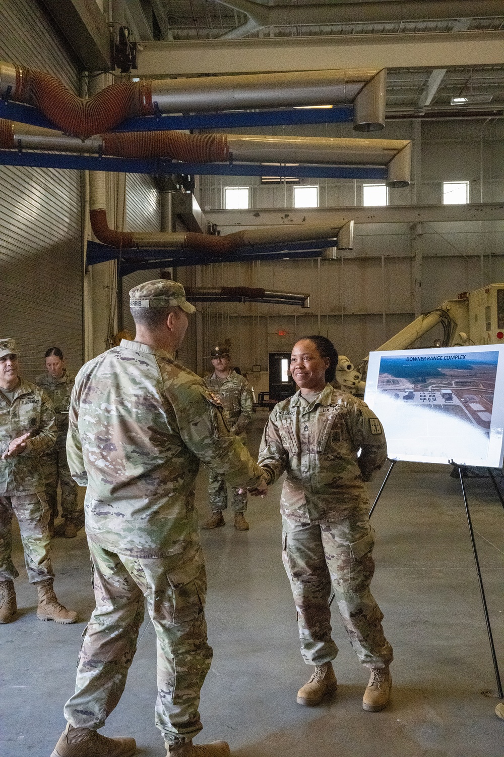 U.S. Army TRADOC CSM Raymond S. Harris Tour of the Ordnance Corps and School