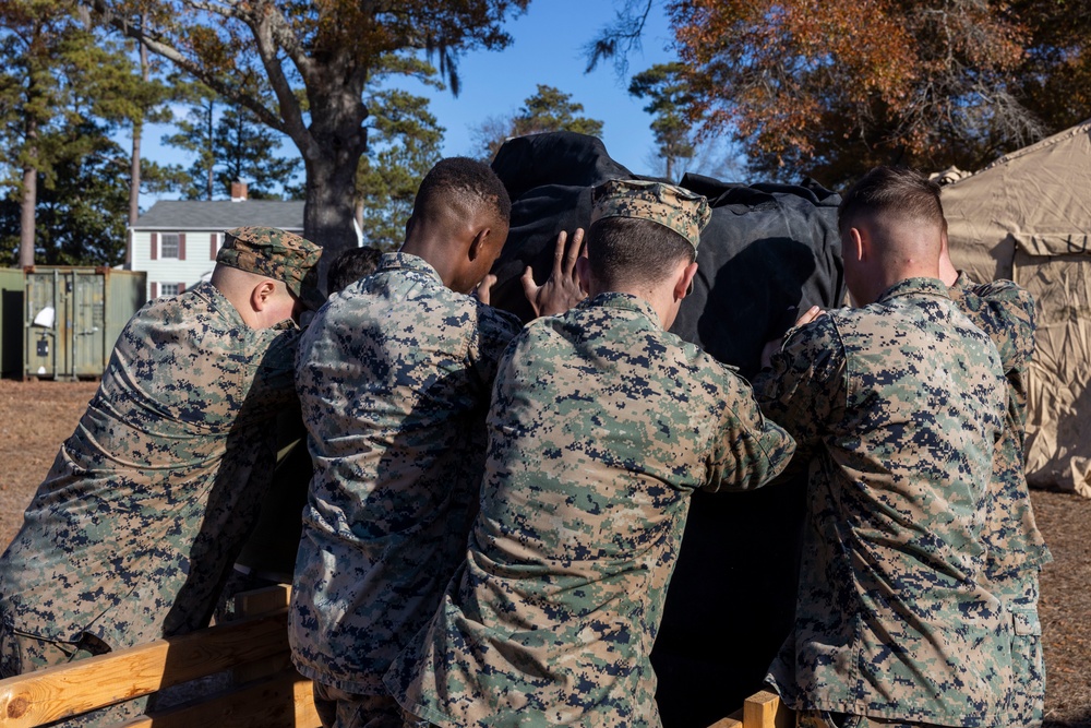 U.S. Marines Prepare for II MEF WPT Hill Competition