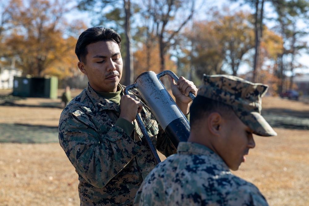 U.S. Marines Prepare for II MEF WPT Hill Competition