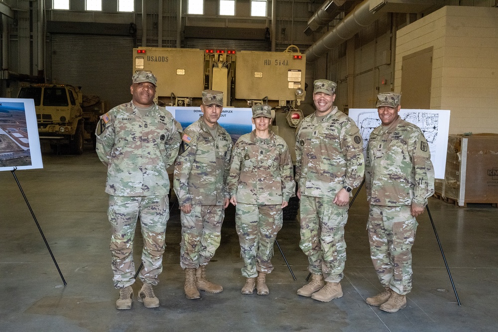 U.S. Army TRADOC CSM Raymond S. Harris Tour of the Ordnance Corps and School