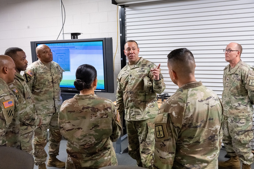 U.S. Army TRADOC CSM Raymond S. Harris Tour of the Ordnance Corps and School