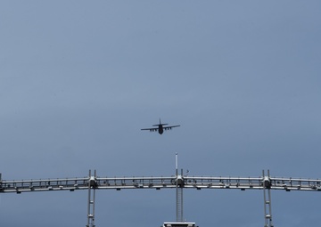 16th Special Operations Squadron conducts flyover of Denver Broncos Game