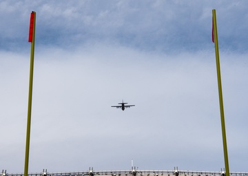 16th Special Operations Squadron conducts flyover of Denver Broncos Game