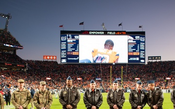 16th Special Operations Squadron conducts flyover of Denver Broncos Game