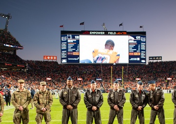 16th Special Operations Squadron conducts flyover of Denver Broncos Game