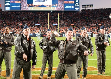 16th Special Operations Squadron conducts flyover of Denver Broncos Game