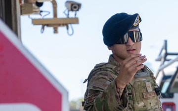 647th Security Forces Squadron on guard